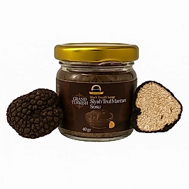 Siyah Trüf Mantarı Sosu 40 gr - Özel Gurme Lezzet - Grand Turkish