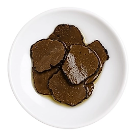 Siyah Trüf Mantarı Dilimleri Carpaccio - Tuber Aestivum, 160 Gr, Premium Konserve